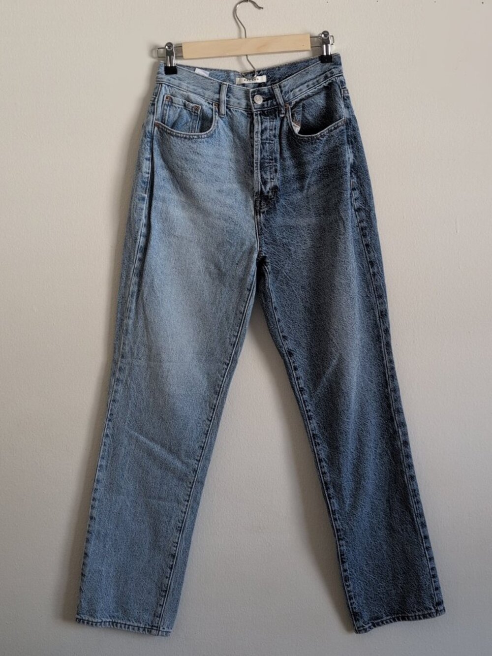 PacSun Eco Two-Tone Blue Dad Jeans